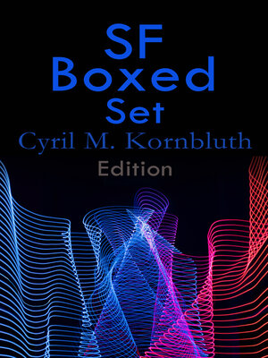 cover image of SF Boxed Set--Cyril M. Kornbluth Edition